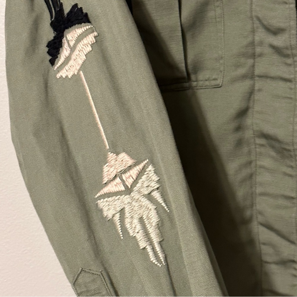 Rails Elliot Embroidered Utility Shacket Boho Western Desert Wanderlust Small - Picture 7 of 14